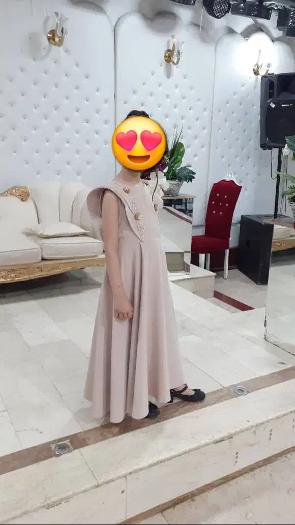 ۳ عدد لباس مجلسی دخترانه در حد نو|لباس|آمل, |دیوار