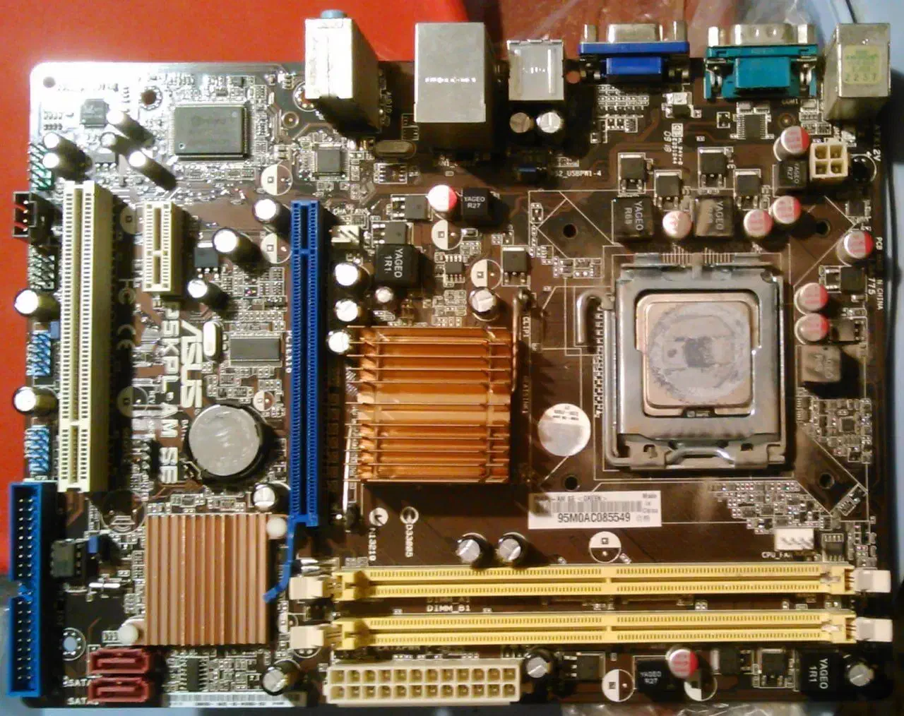 مادربرد ایسوس ddr2|قطعات و لوازم جانبی رایانه|بابل, |دیوار