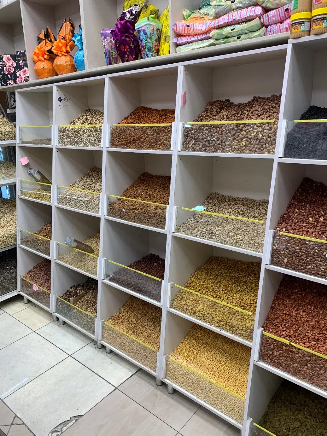 Mdf قفسه ام دی اف آجیل|کتابخانه، شلف، قفسههای دیواری|آبیک, |دیوار