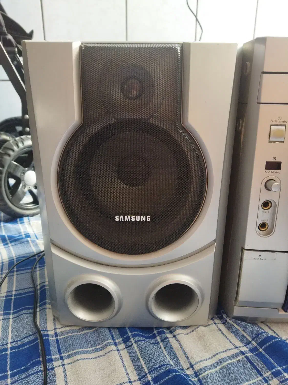 ظبط و باند سامسونگ|سیستم صوتی خانگی|اصفهان, باتون|دیوار