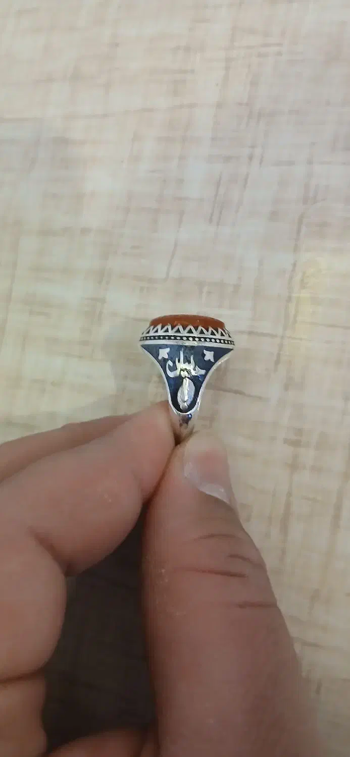 انگشتر سیاقلم|کلکسیون اشیاء عتیقه|بروجرد, |دیوار