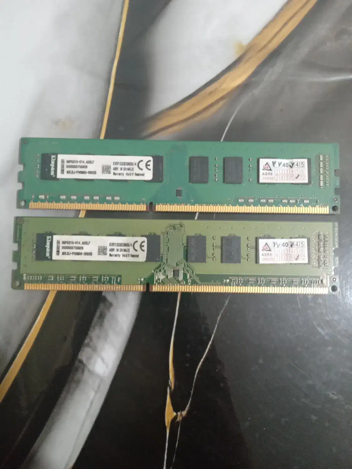 رم کامپیوتر 4 گیگ DDR3 مدل کینگستون|قطعات و لوازم جانبی رایانه|اهواز, رسالت|دیوار