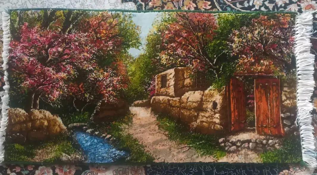 تابلوفرشدستبافت|تابلو فرش|اردبیل, |دیوار