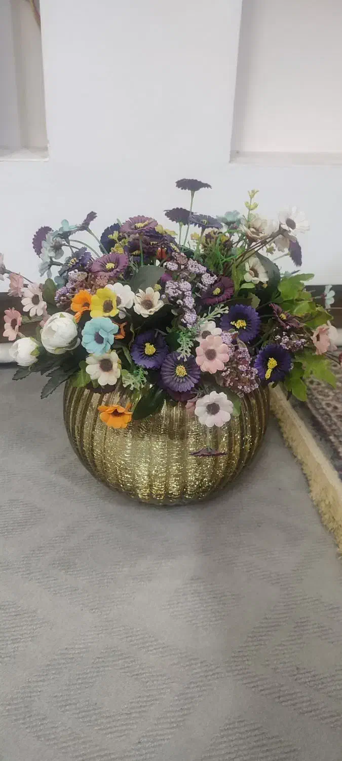 گلدان شیک|گل مصنوعی|شیراز, درکی|دیوار