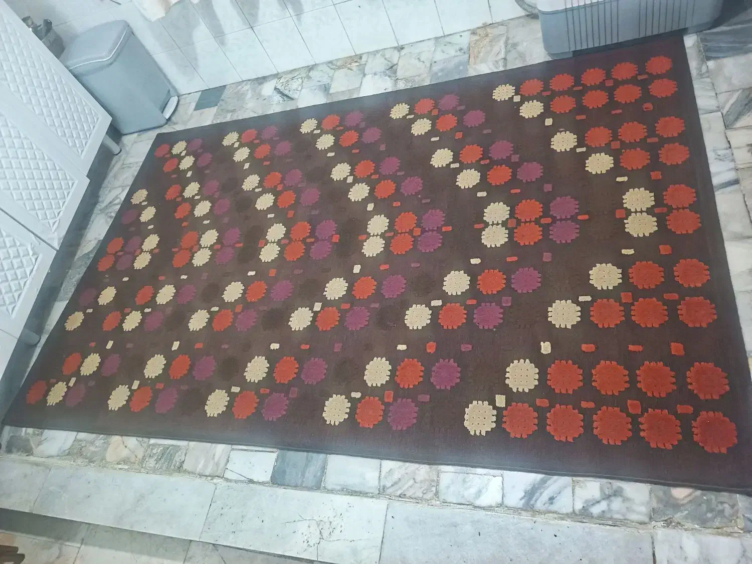 فرش چهار متری|فرش|قزوین, |دیوار