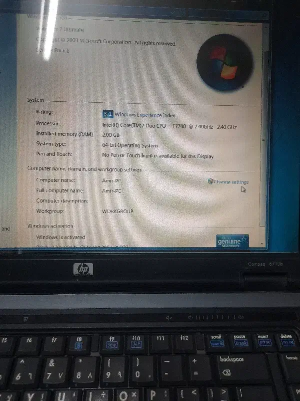لپ تاپ hp (اصل)|رایانه همراه|ری, سیزده آبان|دیوار