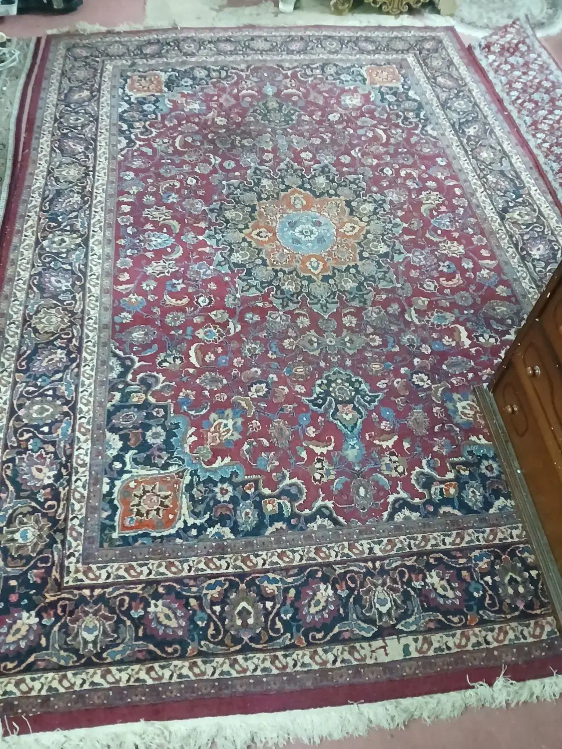 فرش ۹ متری دستبافت|فرش|فردیس, شهرک ۱۱۰|دیوار