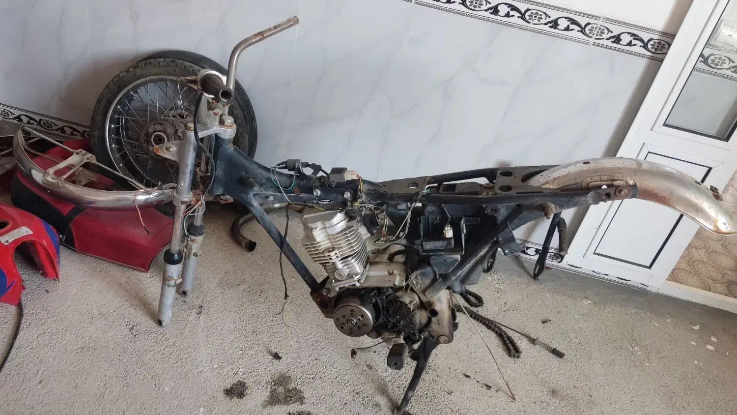 موتور 125 مدل 84|موتورسیکلت|جوانرود, |دیوار