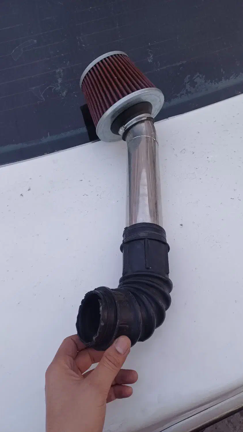 فنر کمک جلو پژو فابریک و هواکش استیل اسپرت|قطعات یدکی و لوازم جانبی|مشهد, حضرت حجت|دیوار