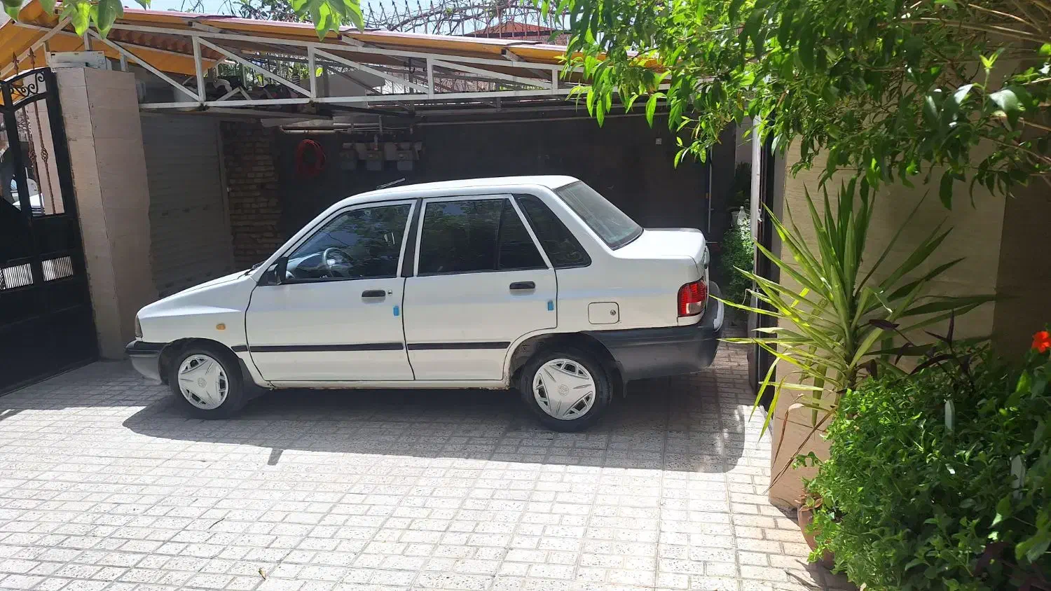 پراید سفید مدل ۹۲.دوگانه سی ان جی|خودرو سواری و وانت|فاضل آباد, |دیوار