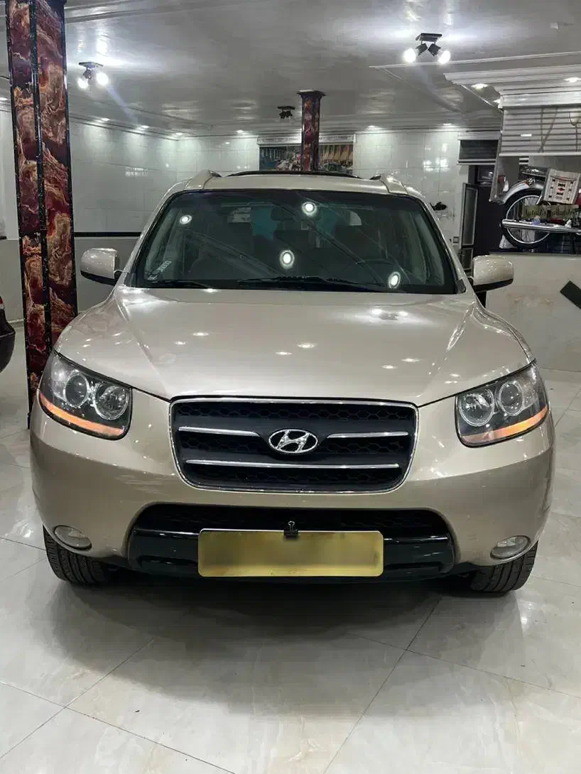 سانتافه ۲۰۰۷ بژ متالیک درجه یک استثنایی|خودرو سواری و وانت|تبریز, |دیوار