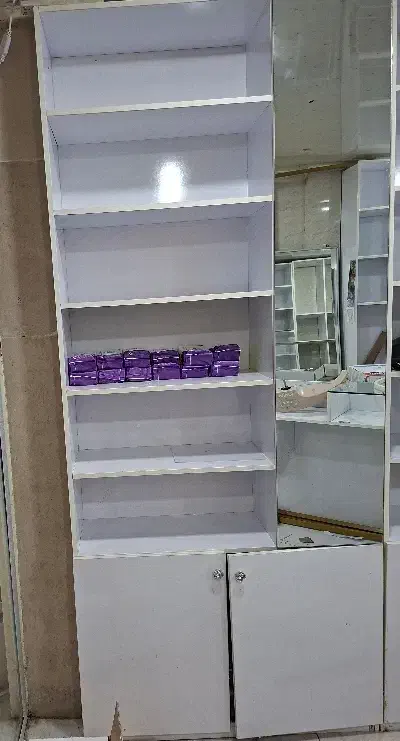 دکور mdf|کتابخانه، شلف، قفسههای دیواری|آبادان, |دیوار