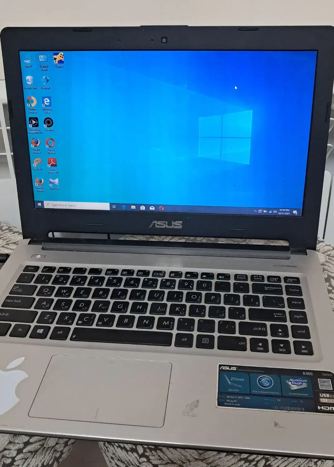 لپ تاپ ASUS درحد نو|رایانه همراه|اصفهان, زاجان|دیوار