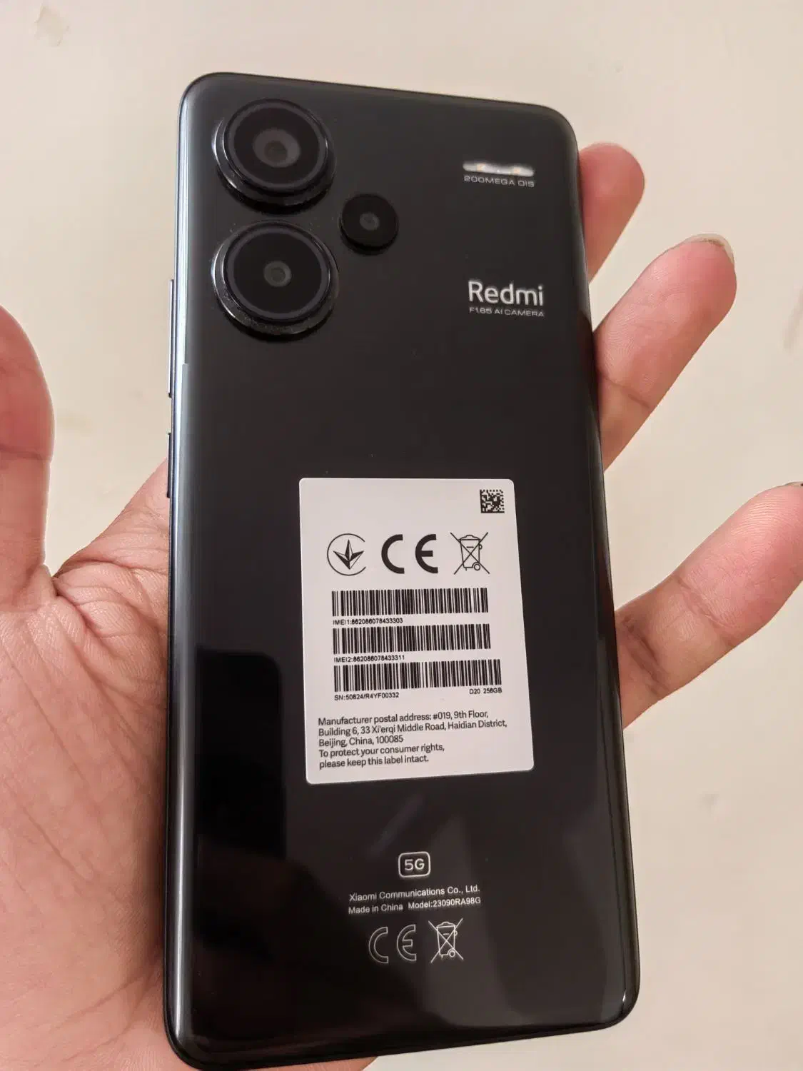 note 13 pro plus|موبایل|تهران, فردوس|دیوار