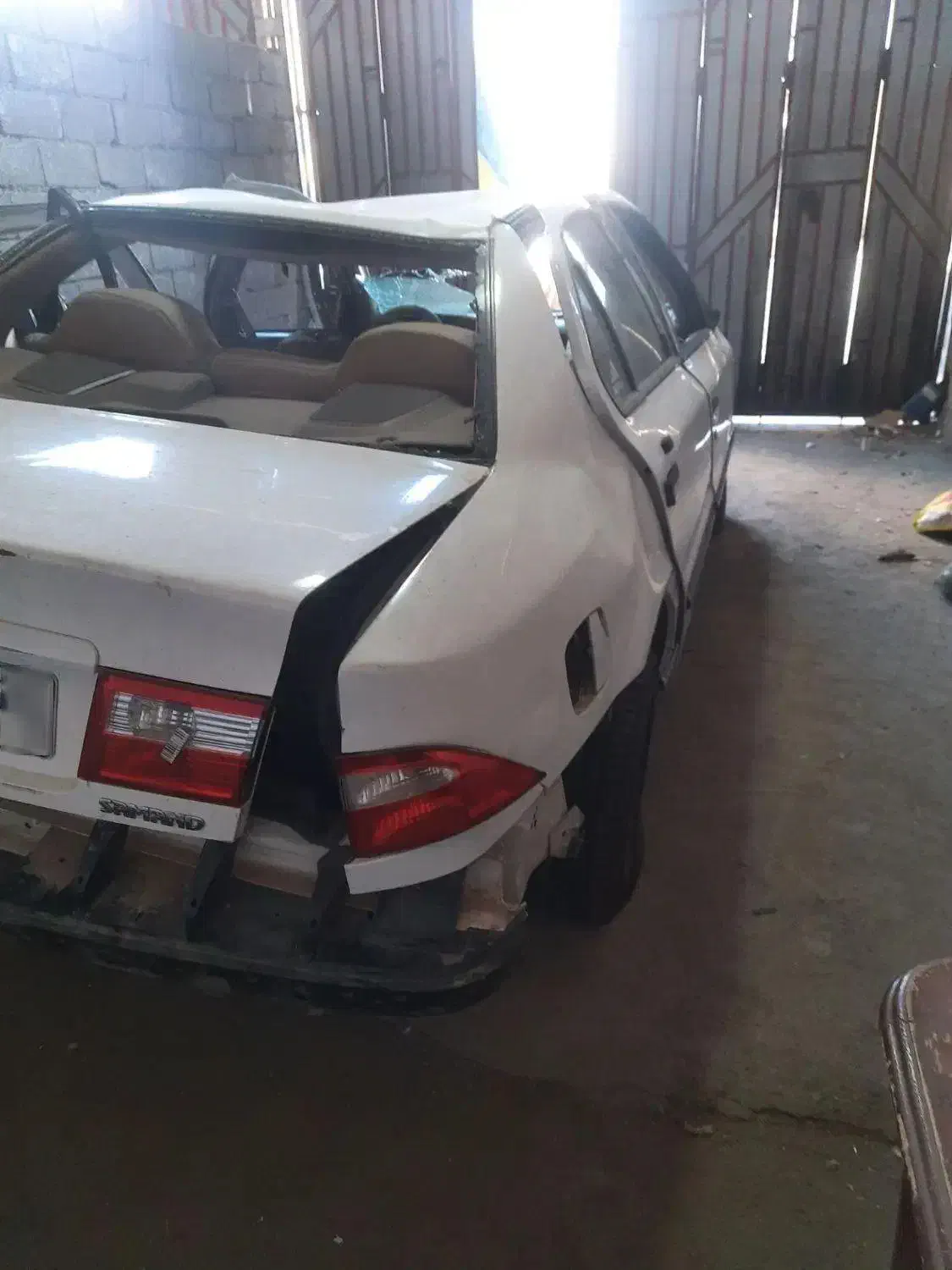 سمند ef تصادفی مدل97|خودرو سواری و وانت|کرمانشاه, |دیوار