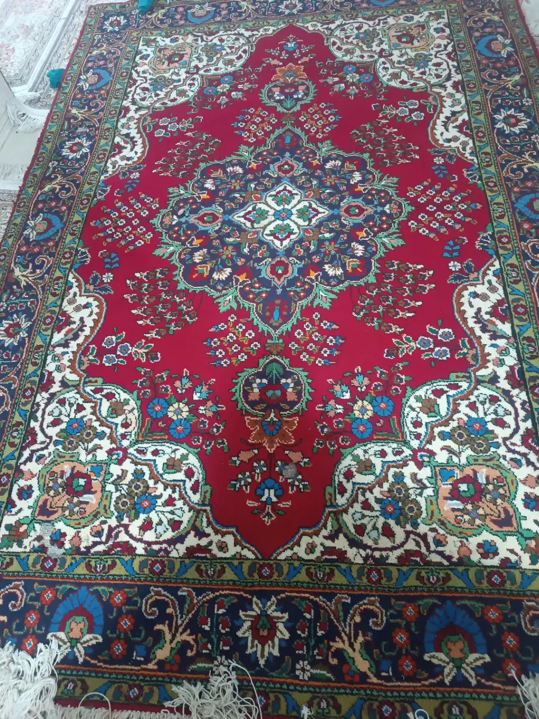 قالی دست بافت|فرش|کوار, |دیوار