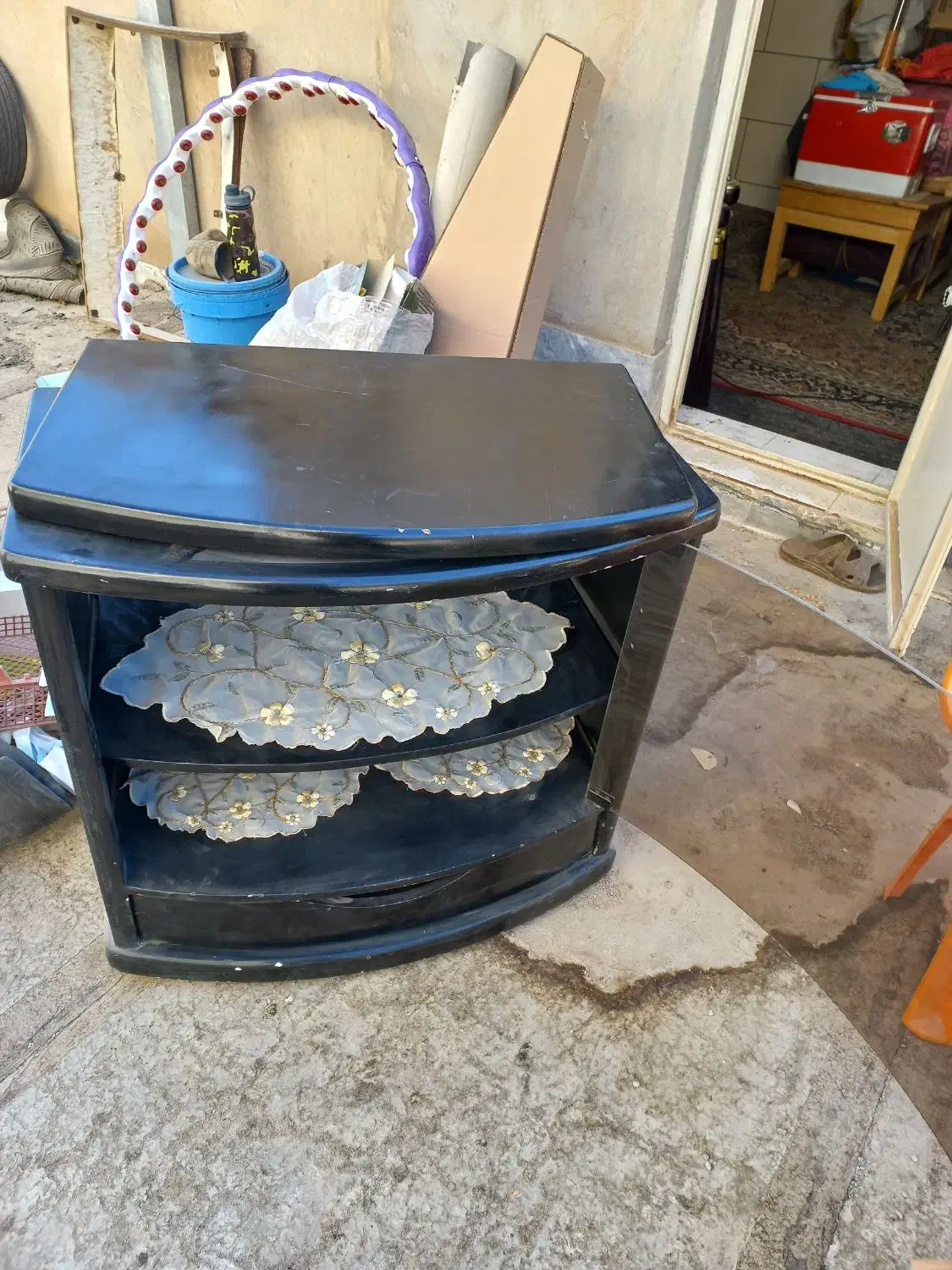 میز تلوزیون ویترین دار|میز تلویزیون|شهرکرد, |دیوار