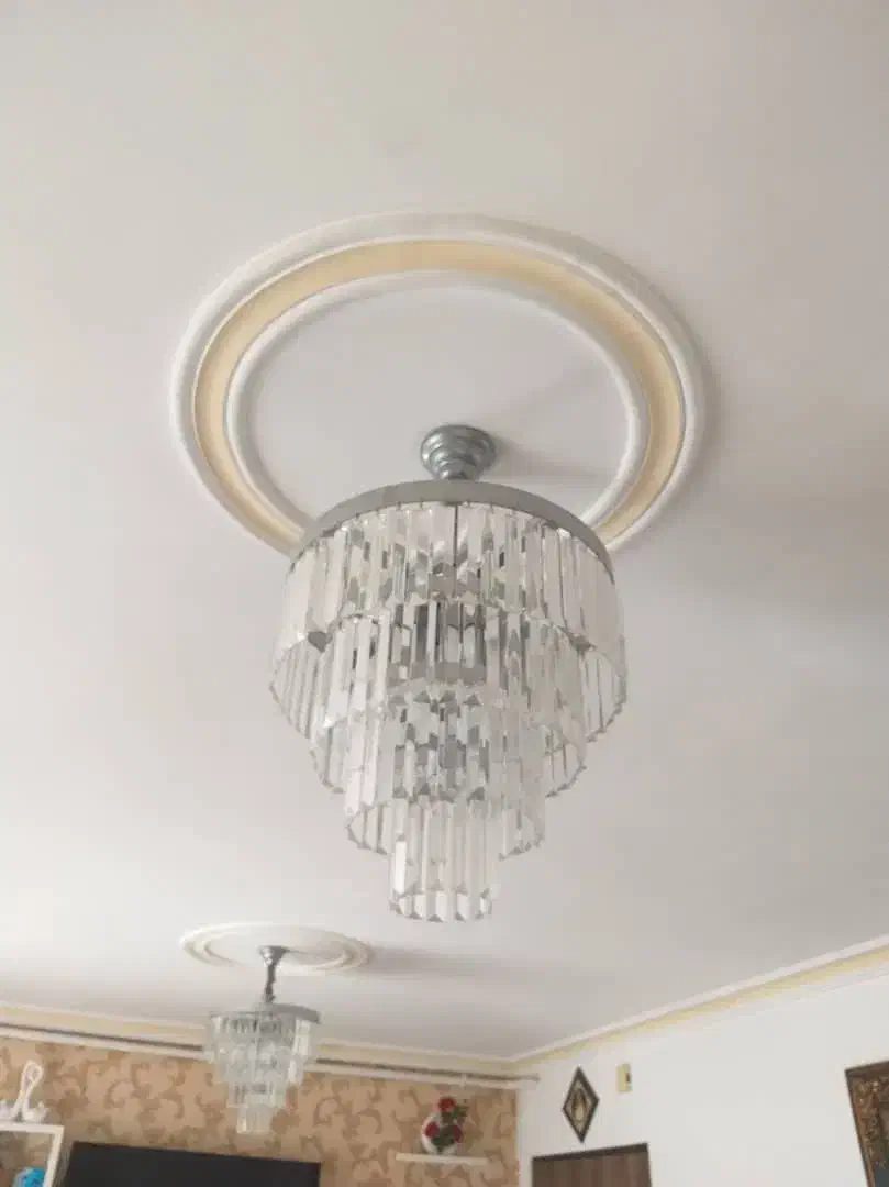 ۲ عددلوستر سایز ۴۰ باتخفیف|لوستر و چراغ آویز|رشت, یخسازی|دیوار