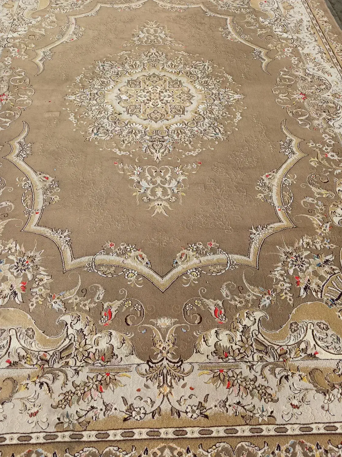 یک جفت فرش۹متری ماشینی گردویی|فرش|تهران, عبدل‌آباد|دیوار