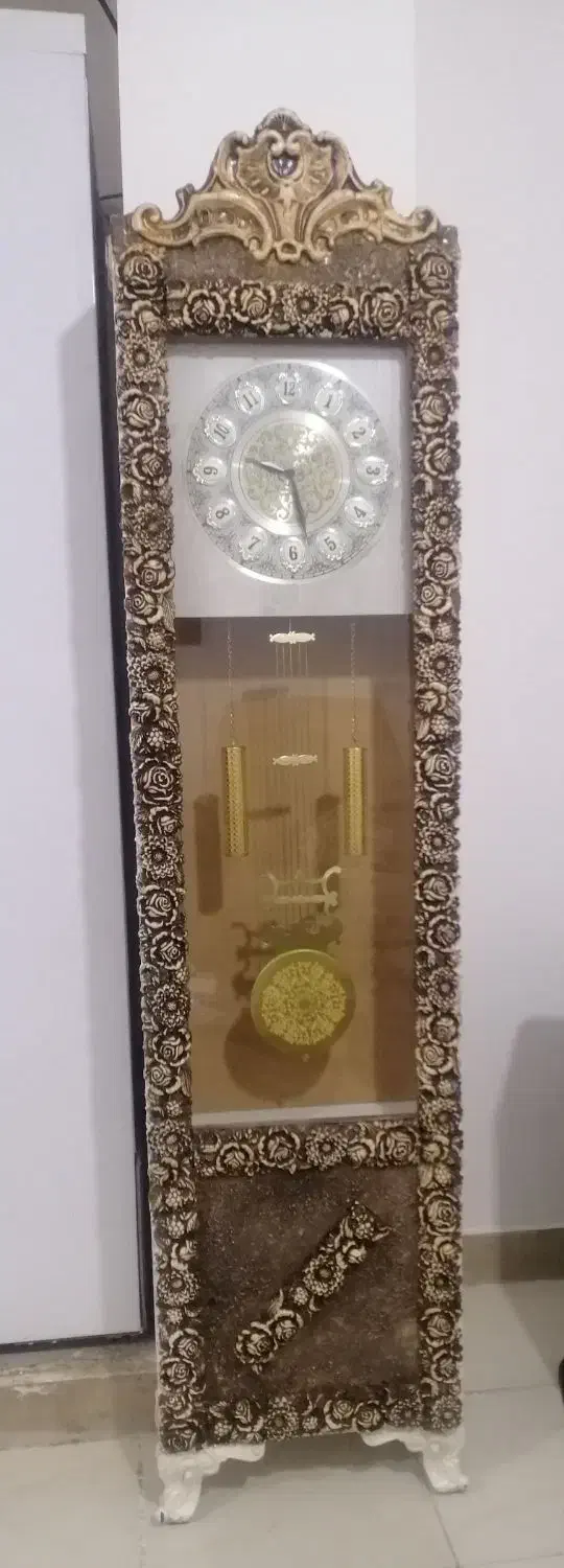 ست بوفه وآیینه کنسول وساعت ایستاده|بوفه، ویترین، کنسول|ایلام, |دیوار