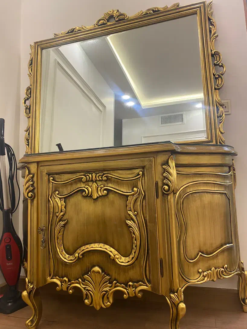 کنسول ورق طلا|بوفه، ویترین، کنسول|پردیس, فاز ۱۱|دیوار