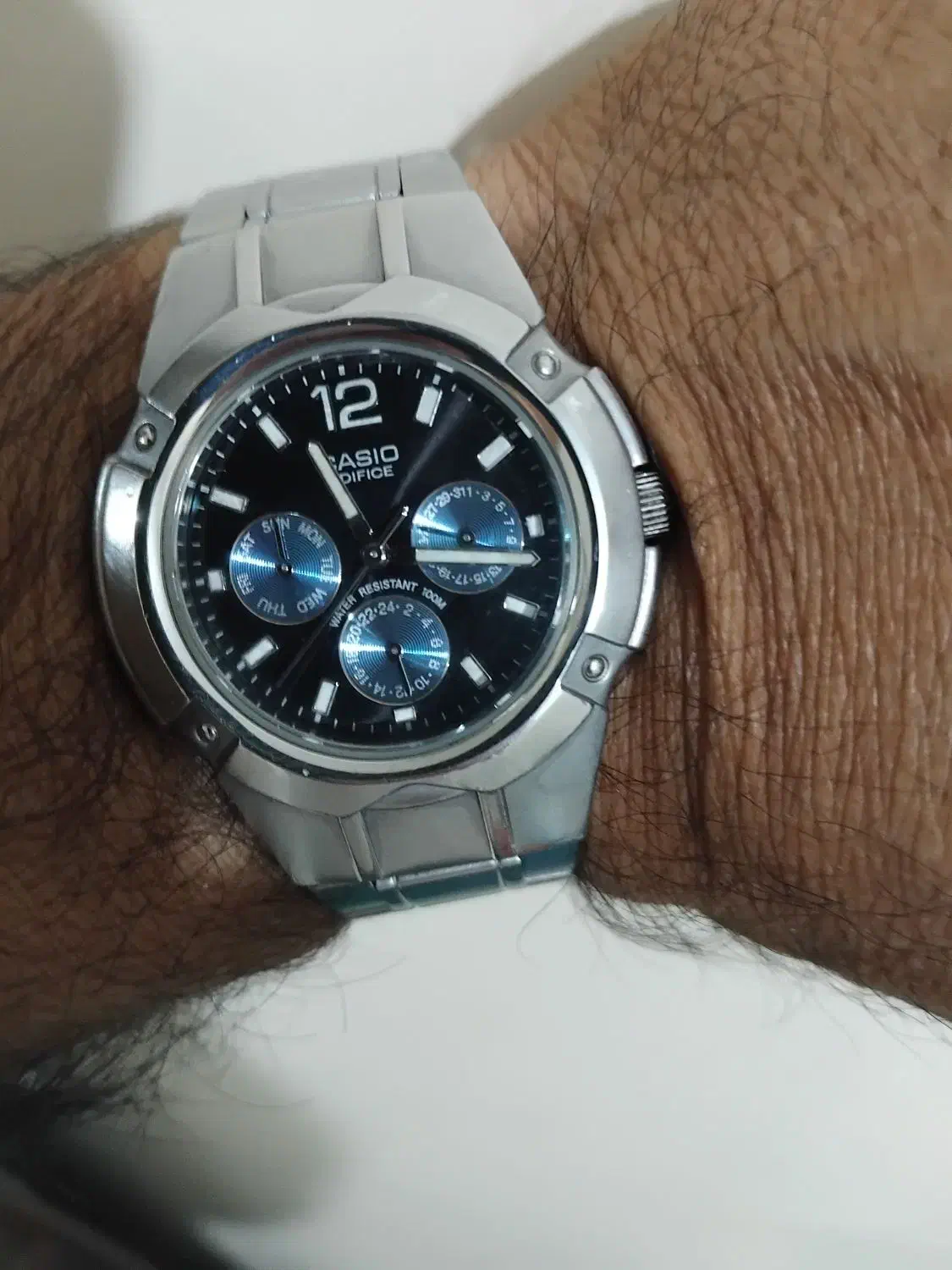 ساعت کاسیو سه موتوره فول تایم|ساعت|ایوان, |دیوار