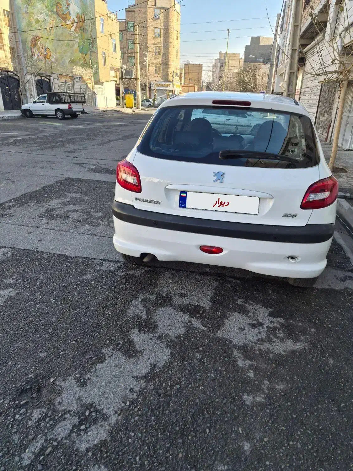 206مدل ۹۶|خودرو سواری و وانت|قدس, شهرقدس|دیوار