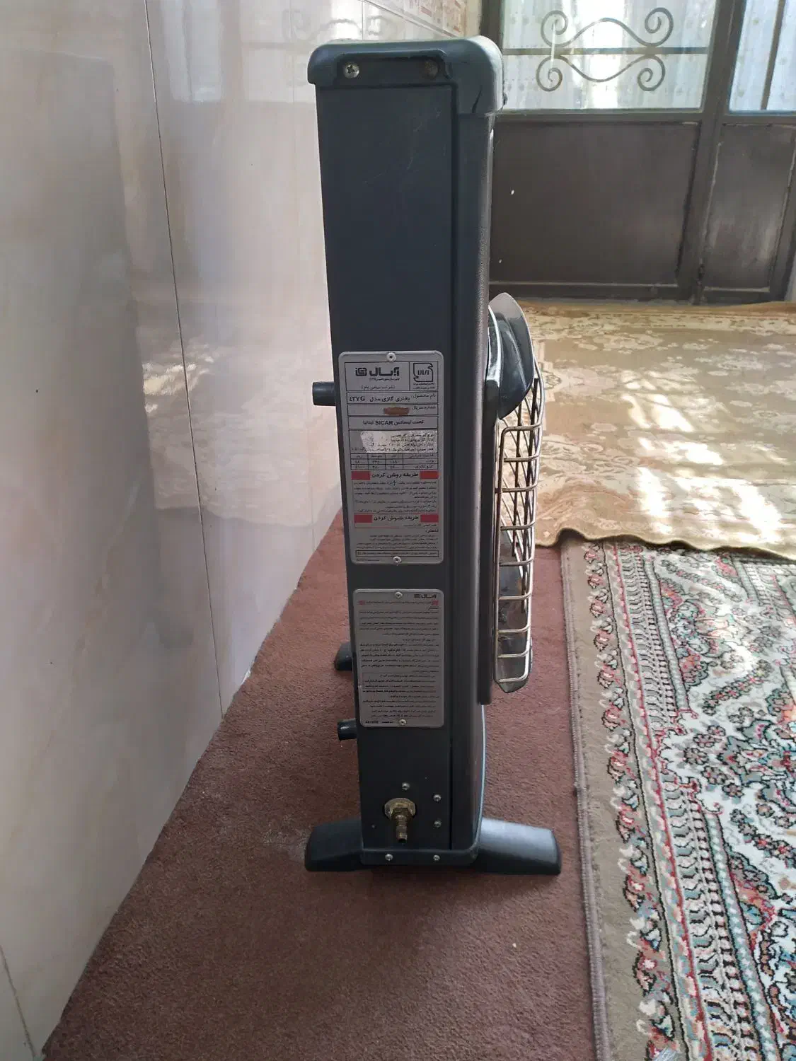 بخاری آبسال بدون دودکش مدل G۴۳۷کاملا سالم|بخاری، هیتر، شومینه|هشتگرد, هشتگرد قدیم|دیوار