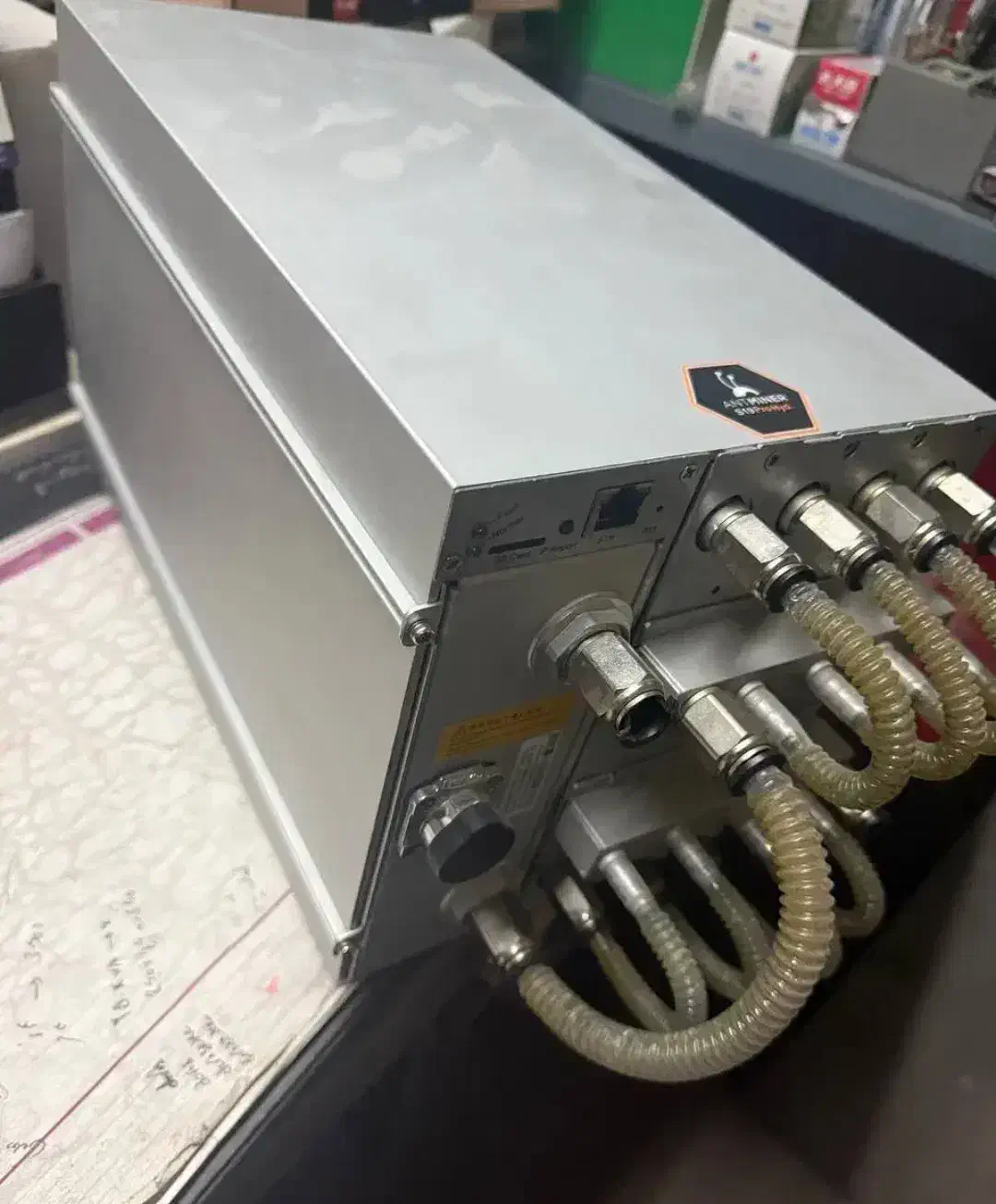 ماینر s19 هیدرو ۱۸۴ تراهش|قطعات و لوازم جانبی رایانه|کرمانشاه, |دیوار