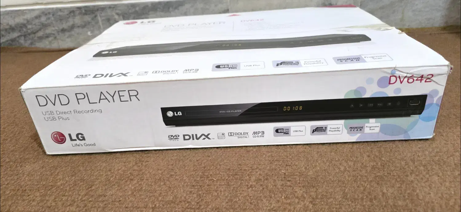 DVD player LG دی وی دی پلیر ال جی|پخشکننده DVD و ویدیو|همدان, |دیوار