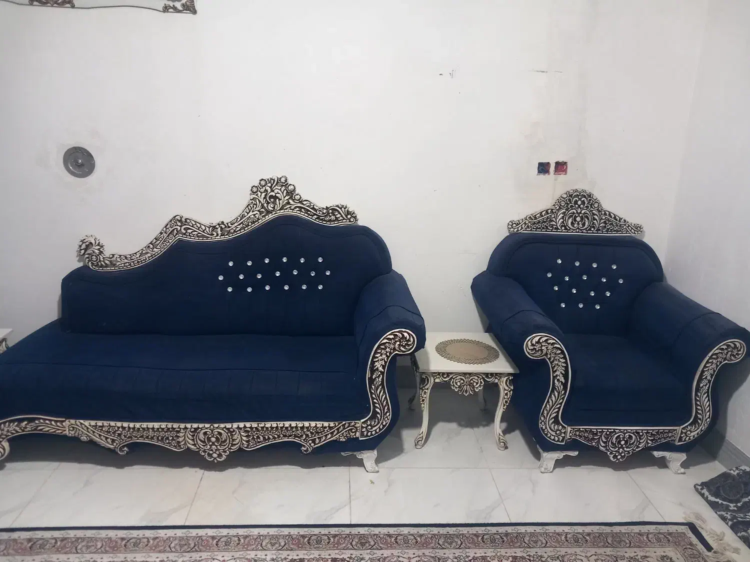 مبل شزلون|مبلمان خانگی و میز عسلی|شیراز, کرونی(خاتونک)|دیوار