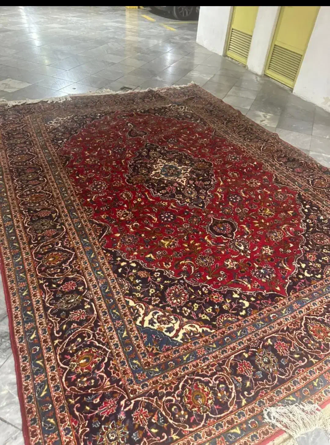 فرش دست بافت ۱۲ متری  لاکی|فرش|تهران, ده‌ونک|دیوار