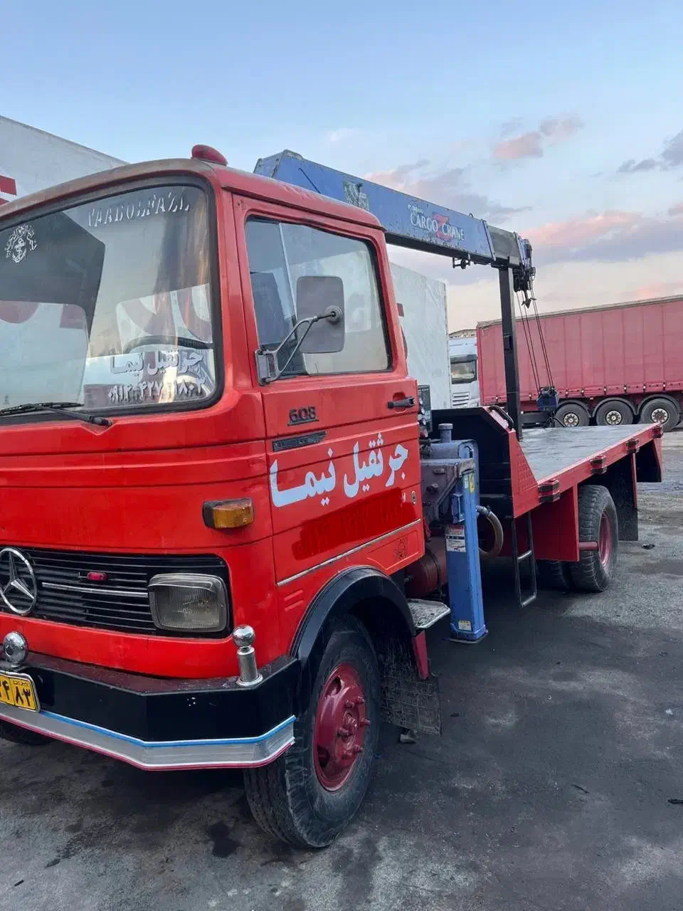 خدمات حمل ونقل تجهیزات سنگین توسط خاور جرثقیل|خدمات حمل و نقل|مرند, |دیوار