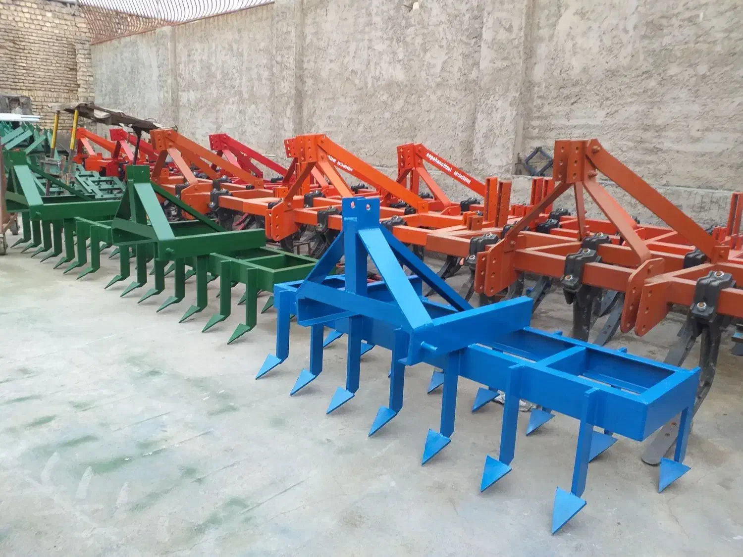 چیزل و پنجه غازی شیار و باز ادوات کشاورزی تراکتور|ماشین‌آلات صنعتی|فلاورجان, |دیوار