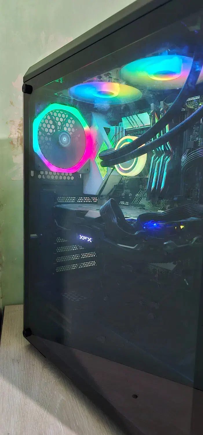 i7 9700kمانیتورmsi optix g27c4.گرافیک rx5700xt xfx|رایانه رومیزی|تهران, مخصوص|دیوار