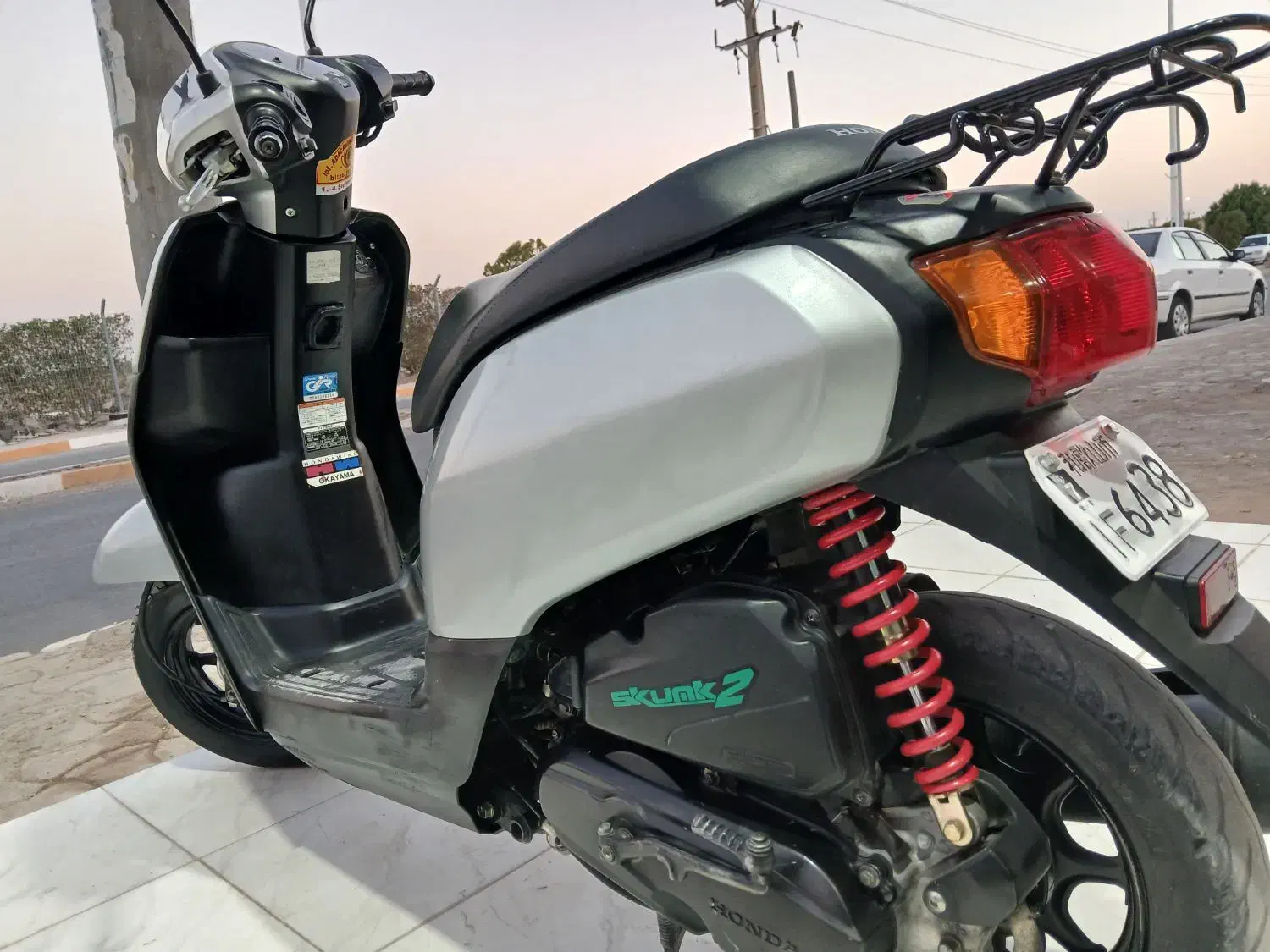 پاکشتی ۵۰سی سی هندا تاکت|موتورسیکلت|آبادان, |دیوار