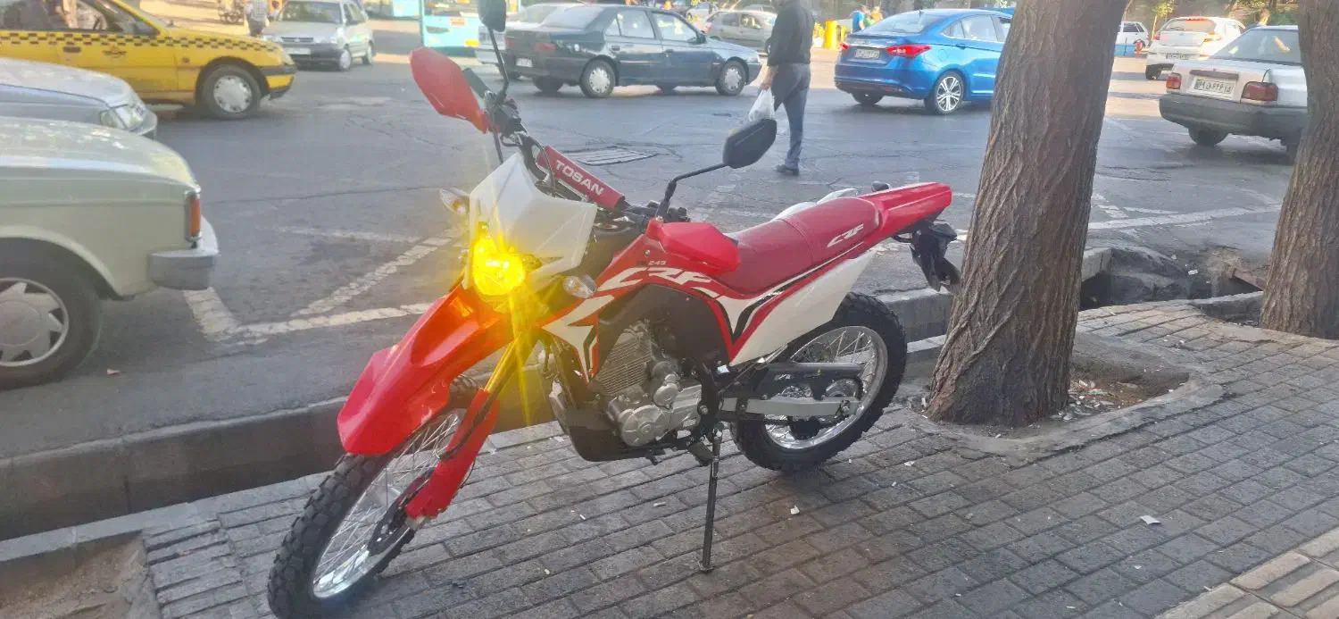 موتور تریل ۲۵۰ توسن|موتورسیکلت|تبریز, |دیوار