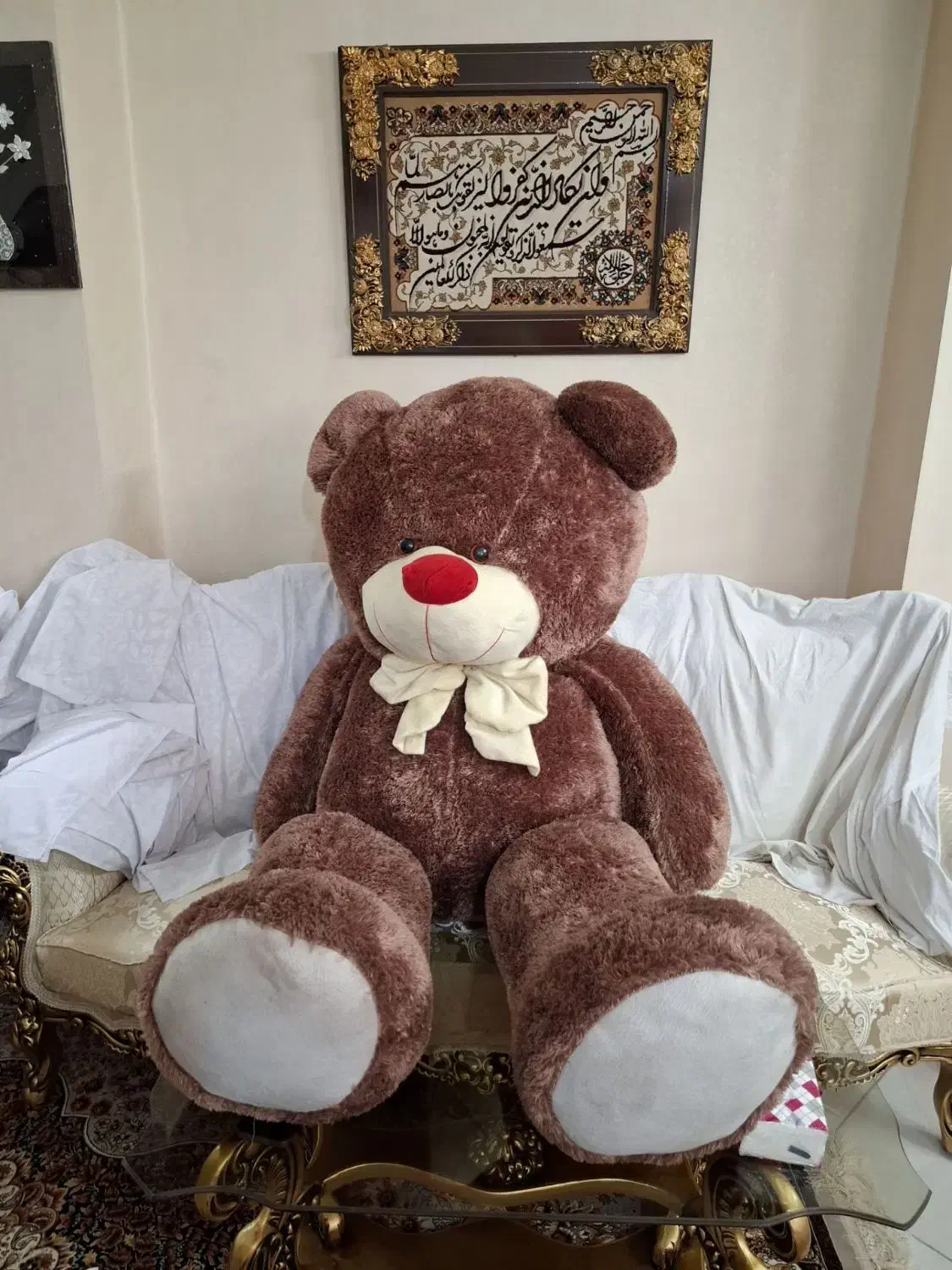 عروسک خرس ۲متری|اسباب‌بازی بچه|اصفهان, احمدآباد|دیوار
