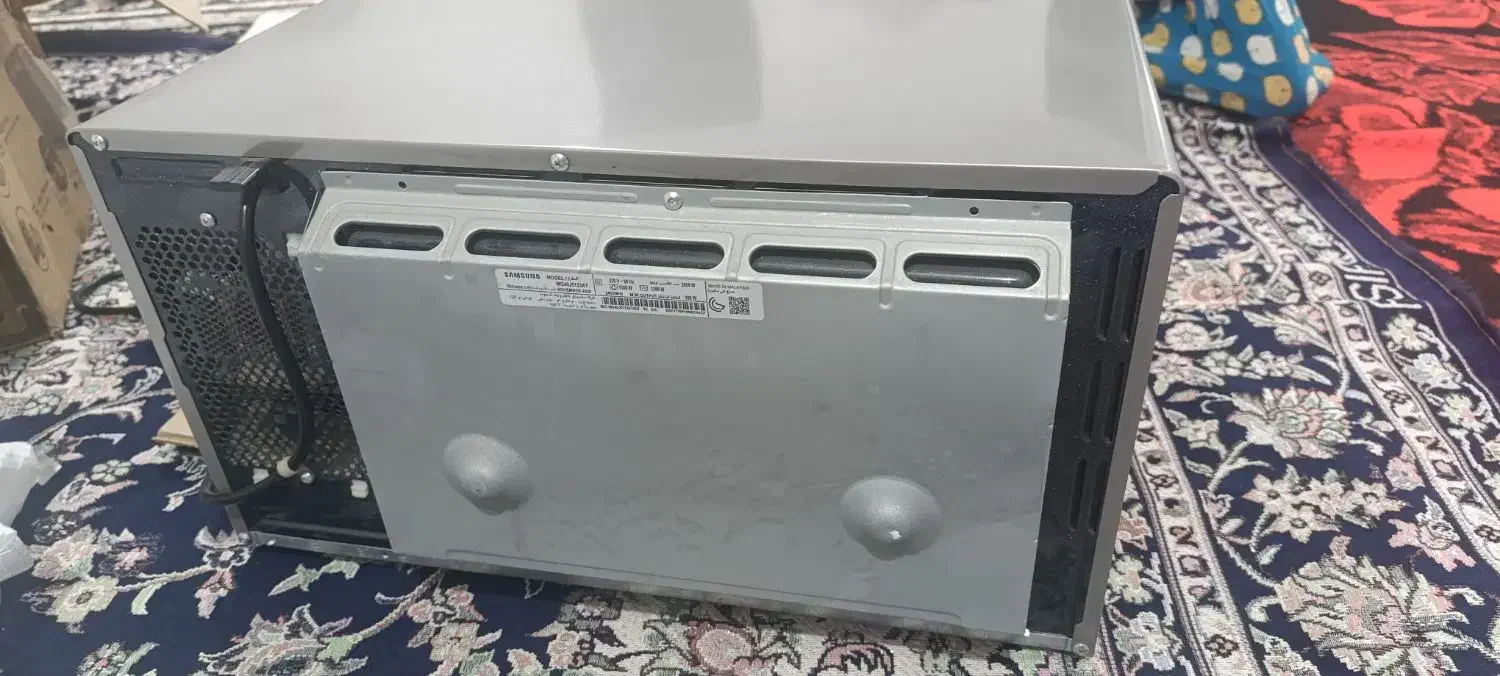 ماکروفر سامسونگ سیلور|اجاق گاز و لوازم برقی پختوپز|کرمانشاه, |دیوار