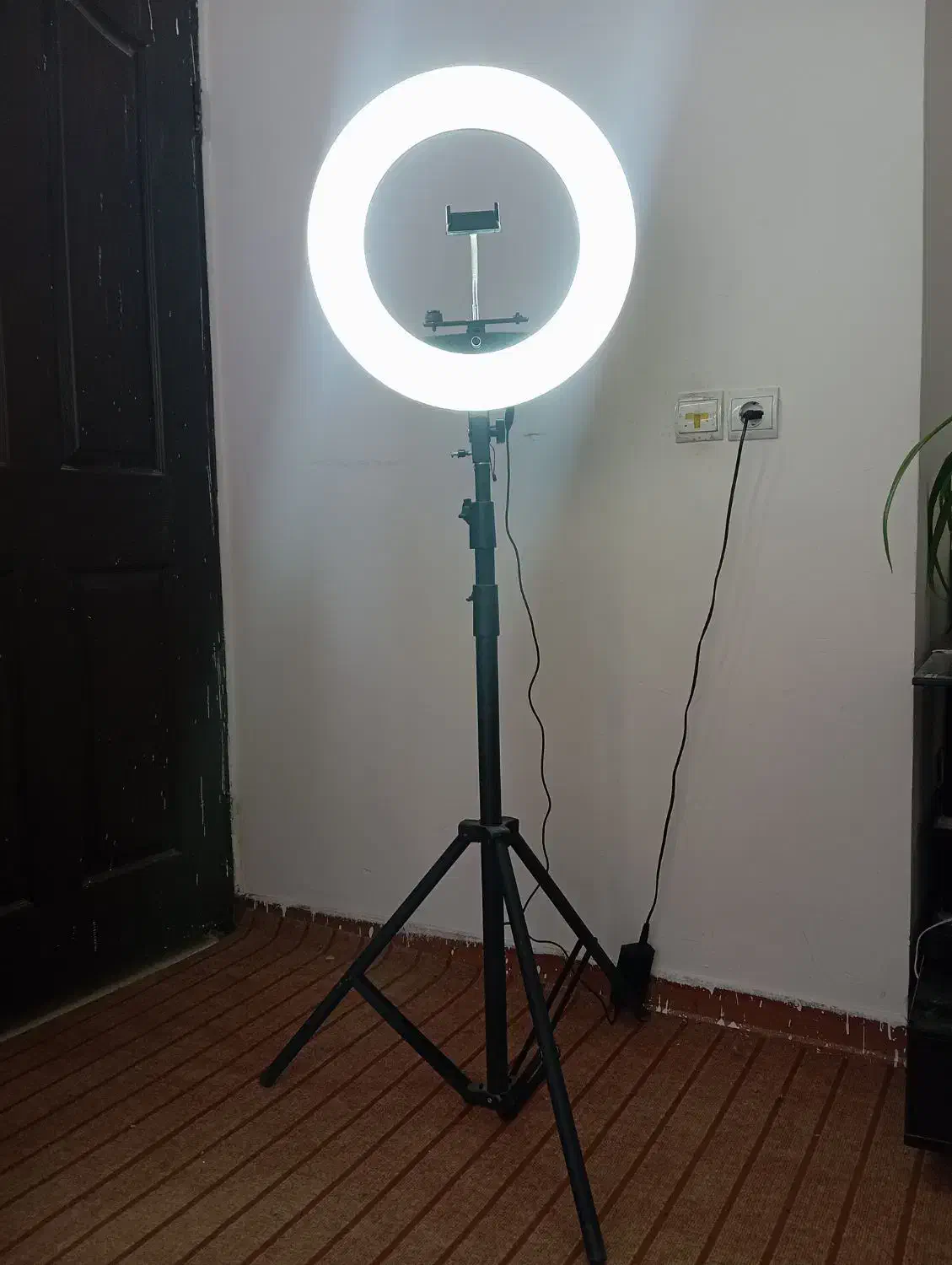 رینگ لایت درحد نو|دوربین عکاسی و فیلمبرداری|حبیب آباد, |دیوار