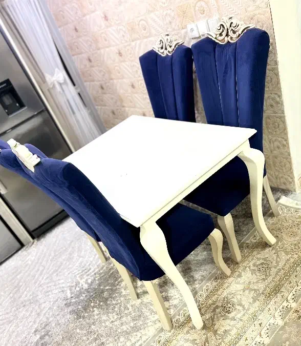 میز غذا خوری چوبی 4نفره|میز و صندلی غذاخوری|لوندویل, |دیوار