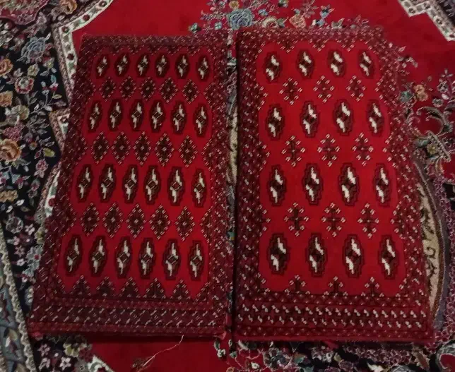 دو عدد پشتی دست بافت|پشتی|کرج, حیدرآباد|دیوار