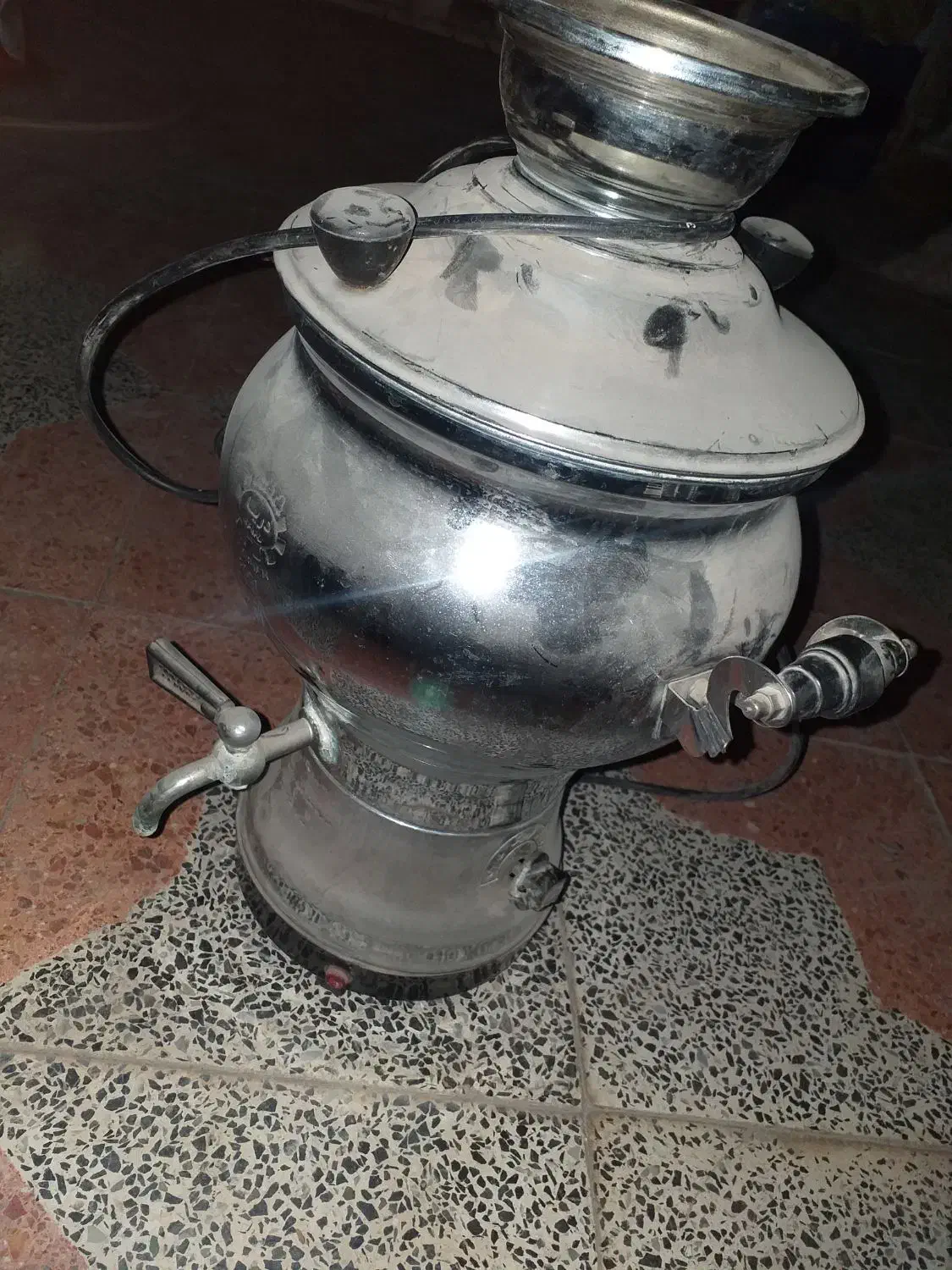 سماوربرقی تخم مرغی|سماور، چای‌ساز، قهوه‌ساز|خرم‌آباد, |دیوار