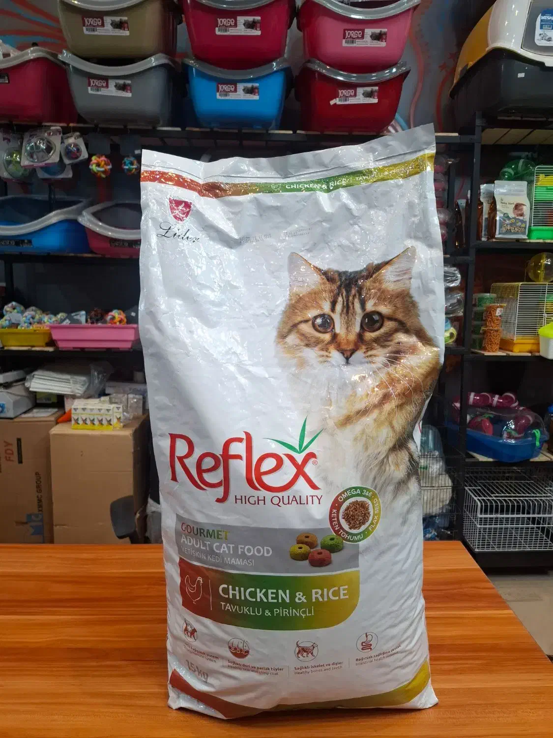 غذای گربه Reflex Multi Color خوش‌طعم و انرژی‌زا|لوازم جانبی حیوانات|قم, نیروگاه|دیوار