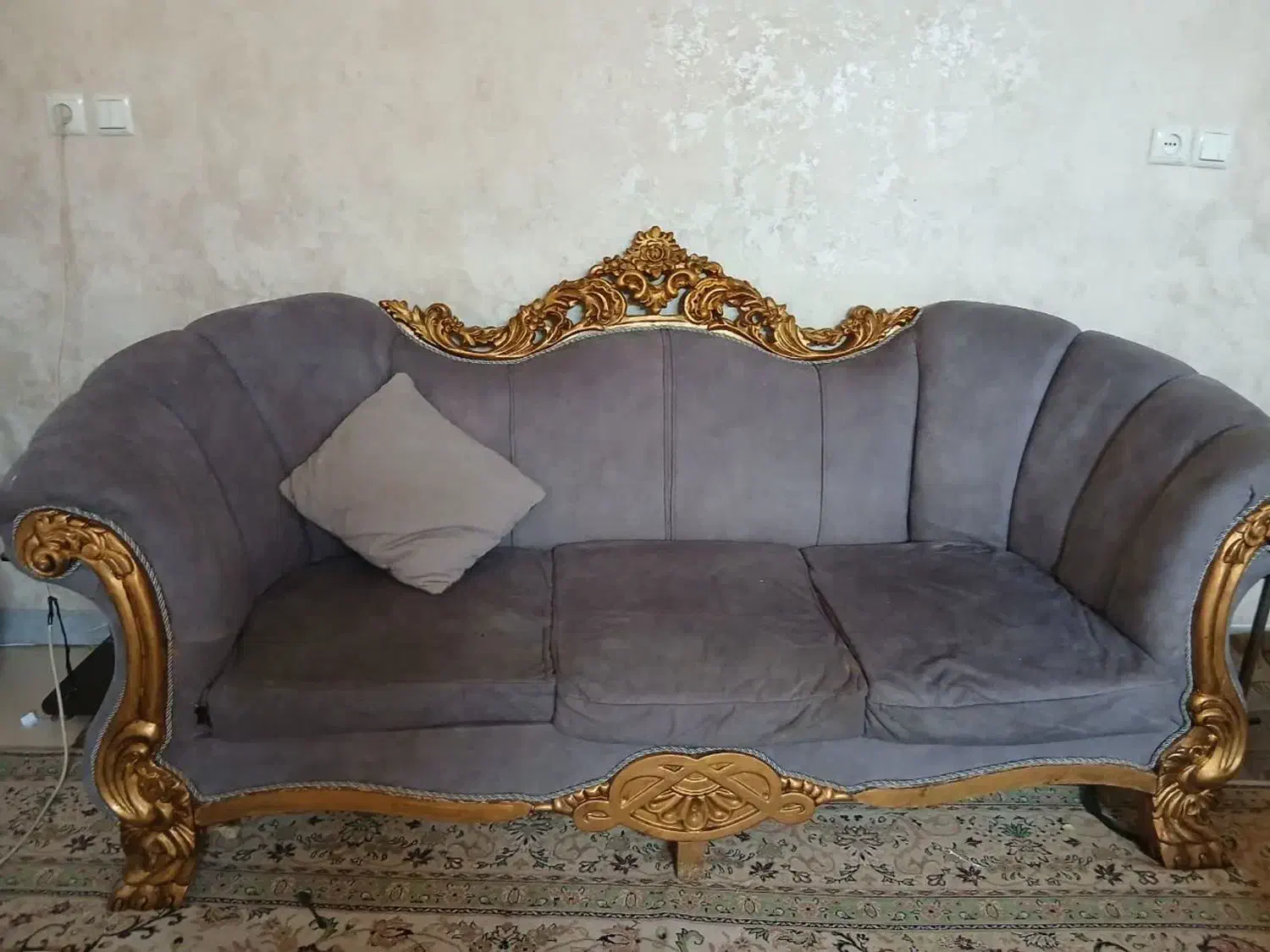 مبل ۸نفره|مبلمان خانگی و میز عسلی|برخوار, |دیوار