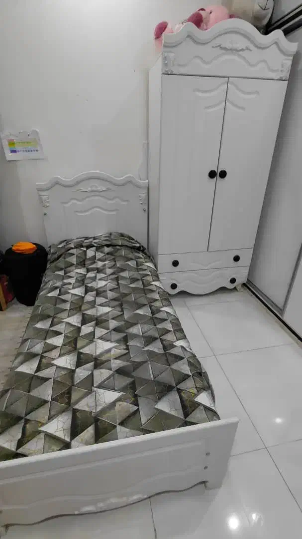 تخت یک نفره با تشک|تخت و سرویس خواب|بهارستان, |دیوار