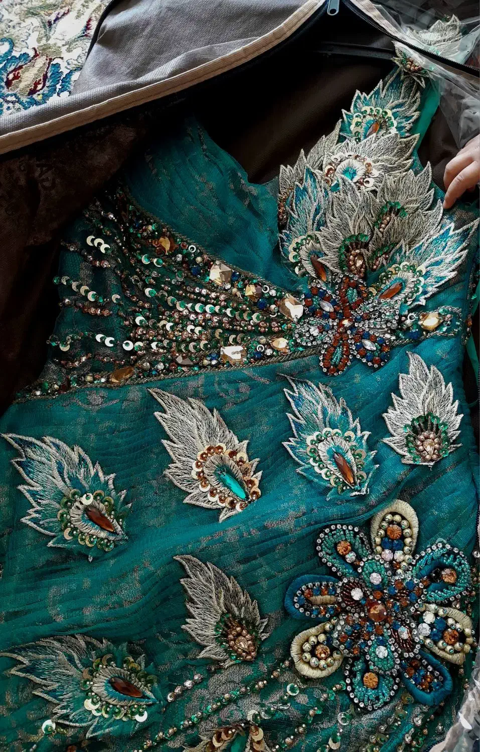 لباس مجلسی سنک دوزی شده|لباس|شاهینشهر, شهرک گلدیس|دیوار