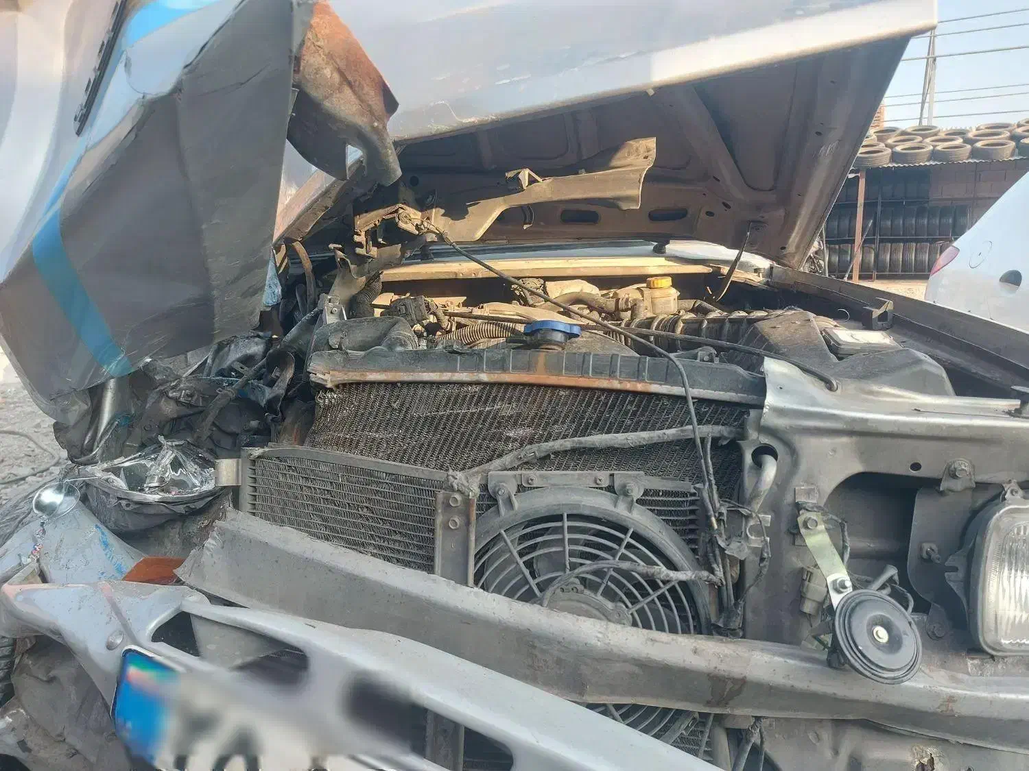 مزدا 2000تصادفی|خودرو سواری و وانت|صفادشت, |دیوار