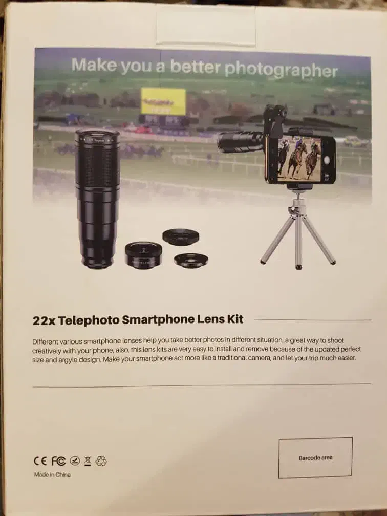 لنز موبایل پایه دار|لوازم جانبی موبایل و تبلت|قرچک, مهدیه|دیوار