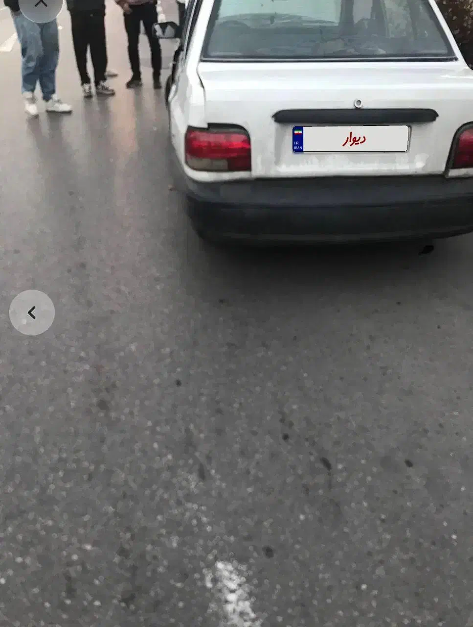 پراید تصادفی کم ضربه|خودرو سواری و وانت|مشهد, یوسفیه (شهرک غرب)|دیوار